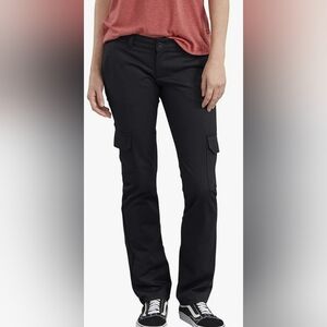 🖤Dickies Women's Stretch Twill Straight Leg Cargo Pants